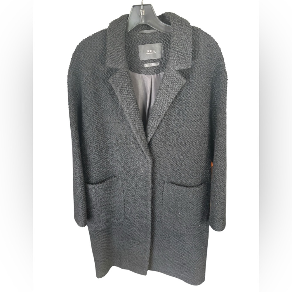 SET Urban Deluxe Women's Boucle (Wool) Coat